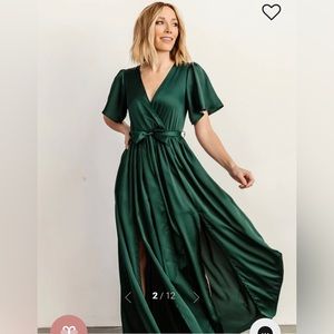 Baltic Born Sicily Satin Maxi Dress